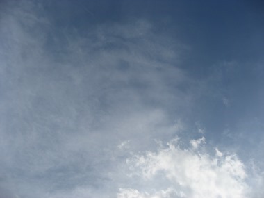 真上の空 真上の空